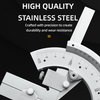 Universal bevel protractor for multi angel 0-320 degree Bevel Vernier Protractor Measure tool angle ruler