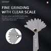 Thread Pitch Gauge Stainless Steel 55/60 Degree Metric Inch Thread Plug Gauge Gear Tooth Screw Pitch Gauge