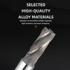 Welding Tungsten Carbide Taper Shank Spiral End Face Milling Cutter Tungsten Carbide Milling Cutters