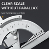 Universal bevel protractor for multi angel 0-320 degree Bevel Vernier Protractor Measure tool angle ruler