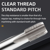 hss inch Taper pipe thread machine tap M1-M20 Pipe thread tap for high speed steel Water pipe tooth tapping 1/8 1/4 3/8 1/2 NPT