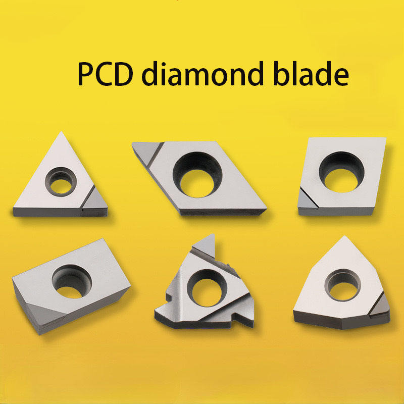 Diamond PCD inserts cnc lathe machine cutting tools for aluminum copper carbon fiber ceramic graphite cutter APMT TCMT CCMT