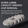 HSS Three-Sided Edge Milling Cutter 50 63 75 80 100 125 150 Straight teeth staggered teeth milling cutter