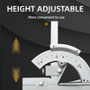 Universal bevel protractor for multi angel 0-320 degree Bevel Vernier Protractor Measure tool angle ruler