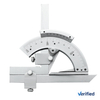 Universal bevel protractor for multi angel 0-320 degree Bevel Vernier Protractor Measure tool angle ruler