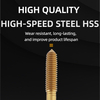 High Quality HSS M35 Titanium Coated Steel Threading Taps Straight Flute Tap for Stainless Steel Machine screw tap