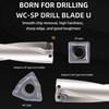 CNC lathe Cutting Tool Indexable U Drill Carbide Insert SPMG0502 WCMT0302 Turning Tool Cnc Inserts