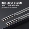 HSS High Precision CNC metal cutting tools Straight Shank Solid Tungsten Carbide Reamer For Metal