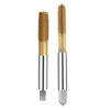 High Quality HSS M35 Titanium Coated Steel Threading Taps Straight Flute Tap for Stainless Steel Machine screw tap