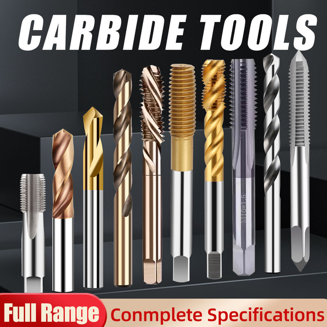 Cnc Process Hard carbide tools end milling cutter Tungsten Steel Tap Processing End Mill