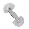 Thread Pitch Gauge Stainless Steel 55/60 Degree Metric Inch Thread Plug Gauge Gear Tooth Screw Pitch Gauge