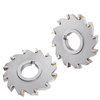 Tungsten Carbide Three Side Edge Milling Cutter Face And Side Milling Cutter With Straight Teeth