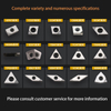 Diamond PCD inserts cnc lathe machine cutting tools for aluminum copper carbon fiber ceramic graphite cutter APMT TCMT CCMT